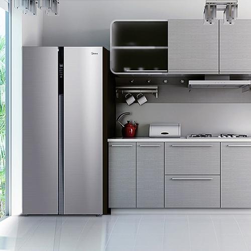 美的（Midea）BCD-525WKPZM(E) 星际银 525升对开门电冰箱